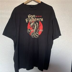 Foo Fighters Cobra T-shirt XXXL 100% Ringspun Cotton Tultex